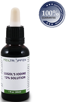 Heiltropfen 12% Lugols Iodine Solution – Jodlösning (30 ml)