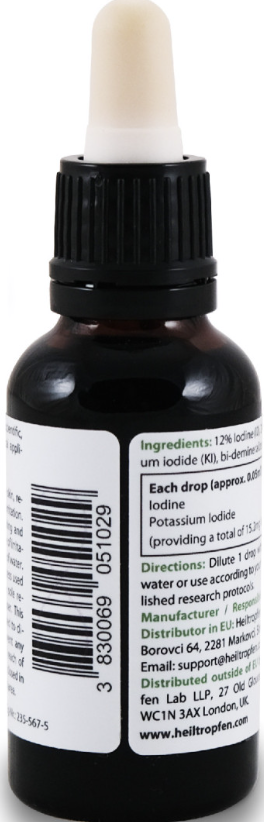 Heiltropfen 12% Lugols Iodine Solution – Jodlösning (30 ml) - 3