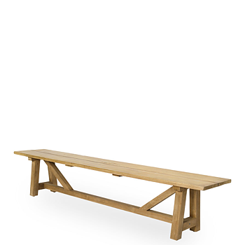 George Teak bench 220 cm - Outdoor - Sika-Design