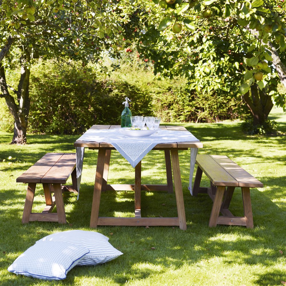 George Teak bänk 220 cm - Utomhus - Sika-Design  - 6