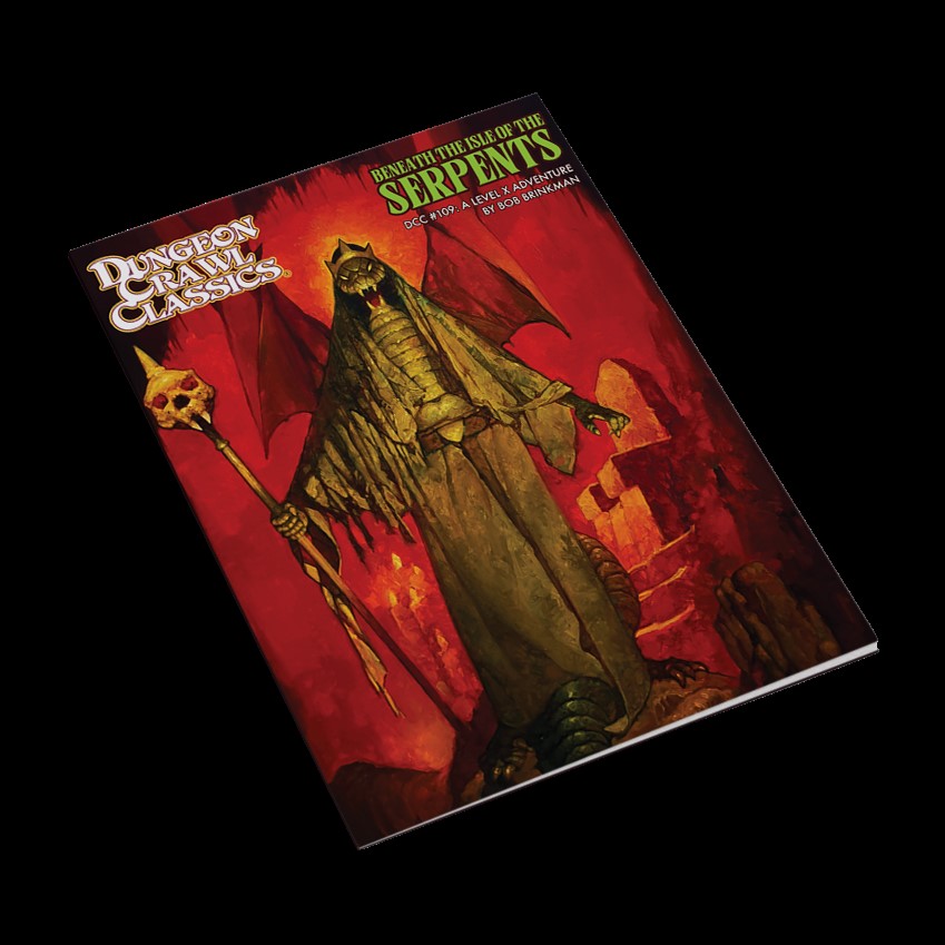 Dungeon Crawl Classics #109: Beneath the Isle of Serpents + PDF