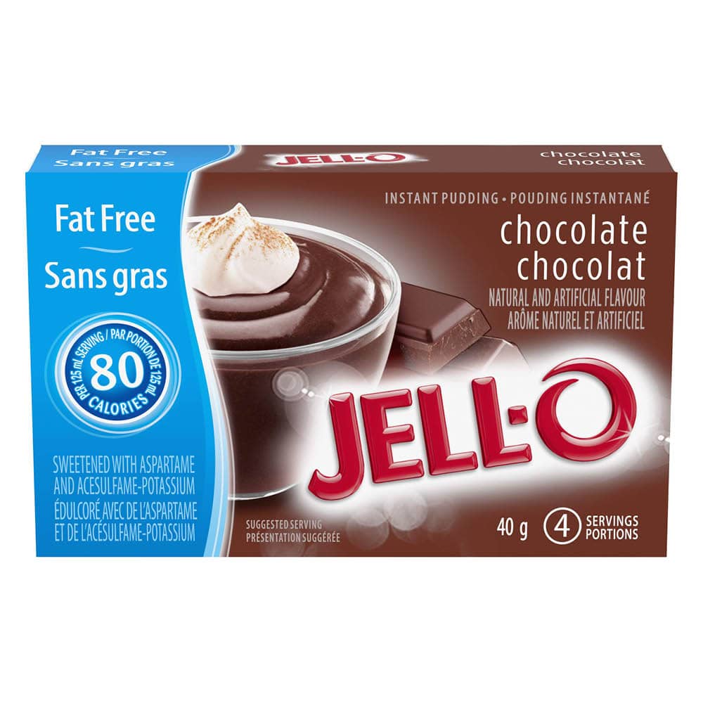 Jell-O Fat Free Chocolate Instant Pudding (40 g)