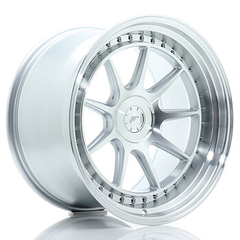 JR Wheels JR47 19x11 ET0-25 Oborrad Silver Machined Face