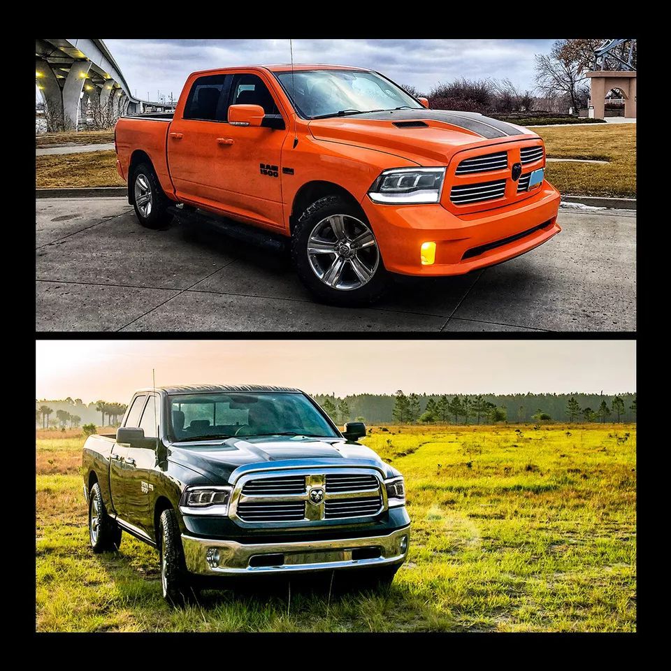 Full LED-strålkastare – Set (DODGE RAM 2009–2018) - 2