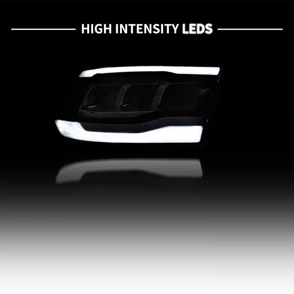 Full LED-strålkastare – Set (DODGE RAM 2009–2018) - 3
