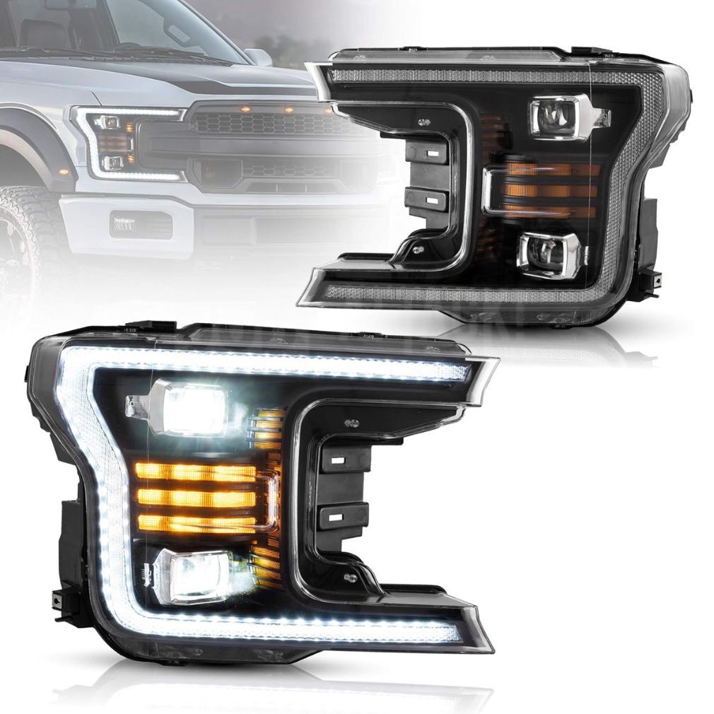 Full LED-strålkastare – VLAND (FORD F150 2018–2020)