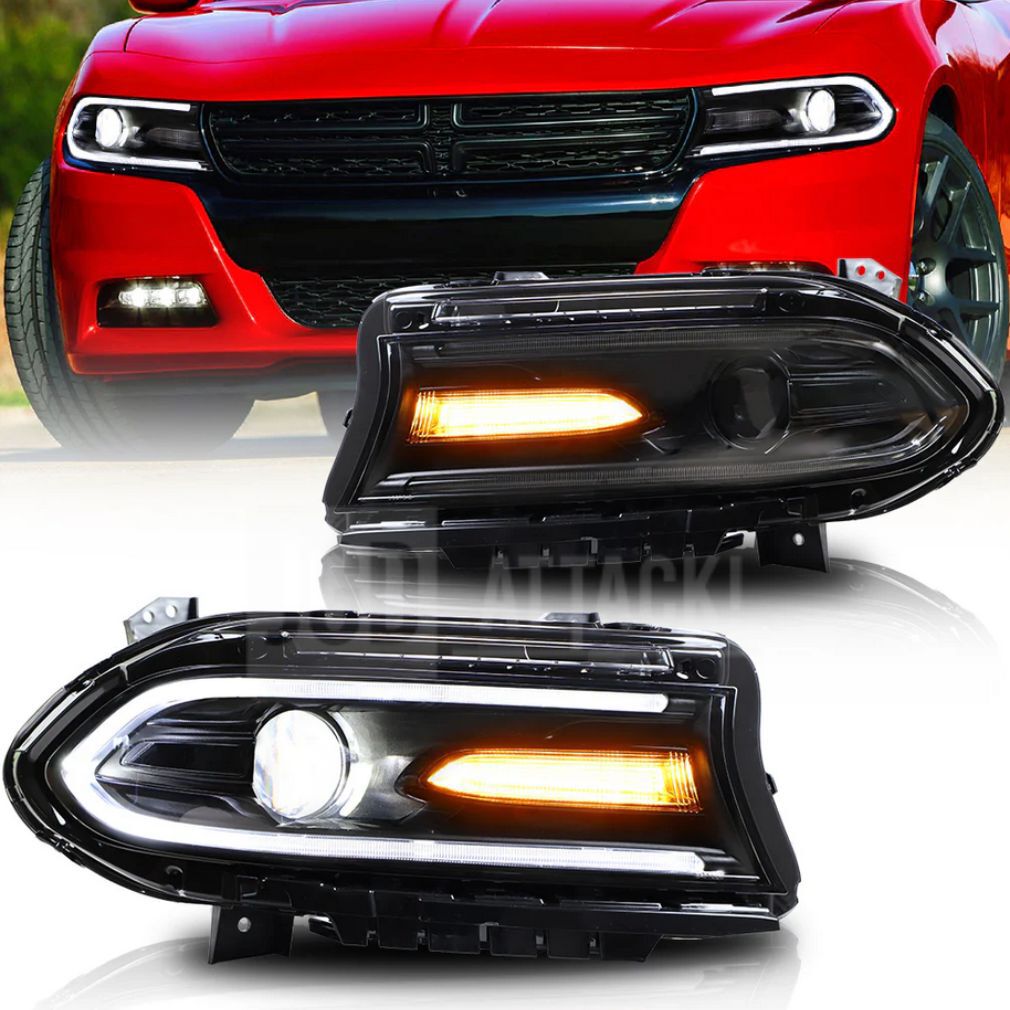 LED-strålkastare – Set (DODGE CHARGER 2015–2023) - 4