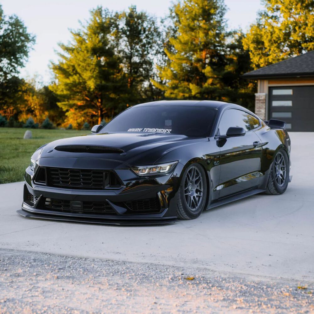 S650-stil Full LED-strålkastare med orange blinkers – Set (FORD MUSTANG 2015–2017) - 2