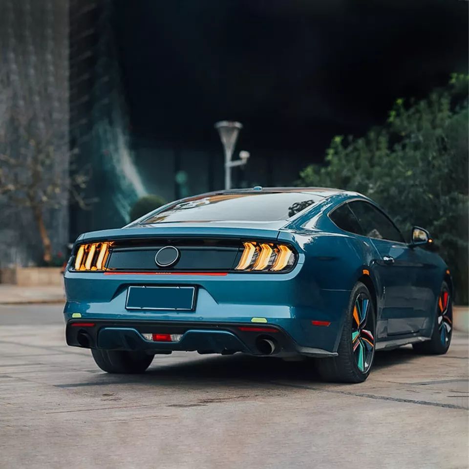 Bakljus – Smoke Black – VLAND (FORD MUSTANG 2015–2023) - 3