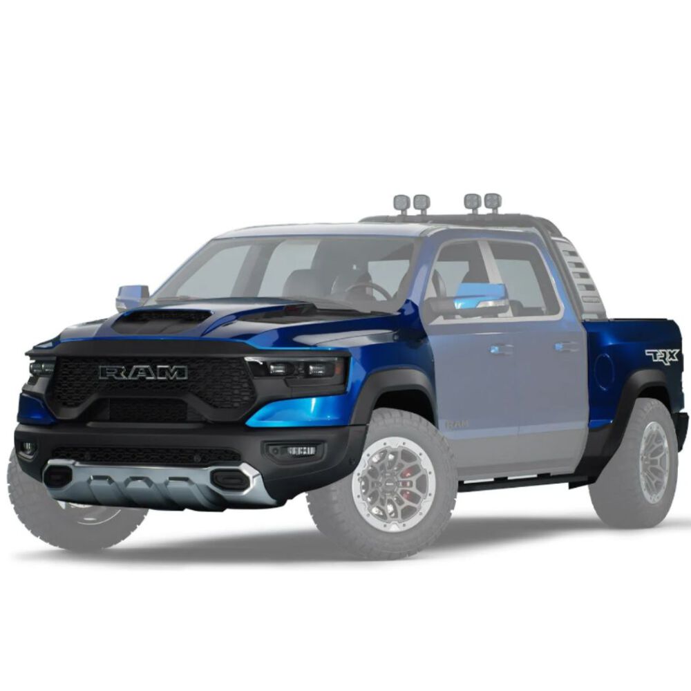 Konverteringskit + LED-belysning – TRX-stil (DODGE RAM 1500 2013–2018) - 21