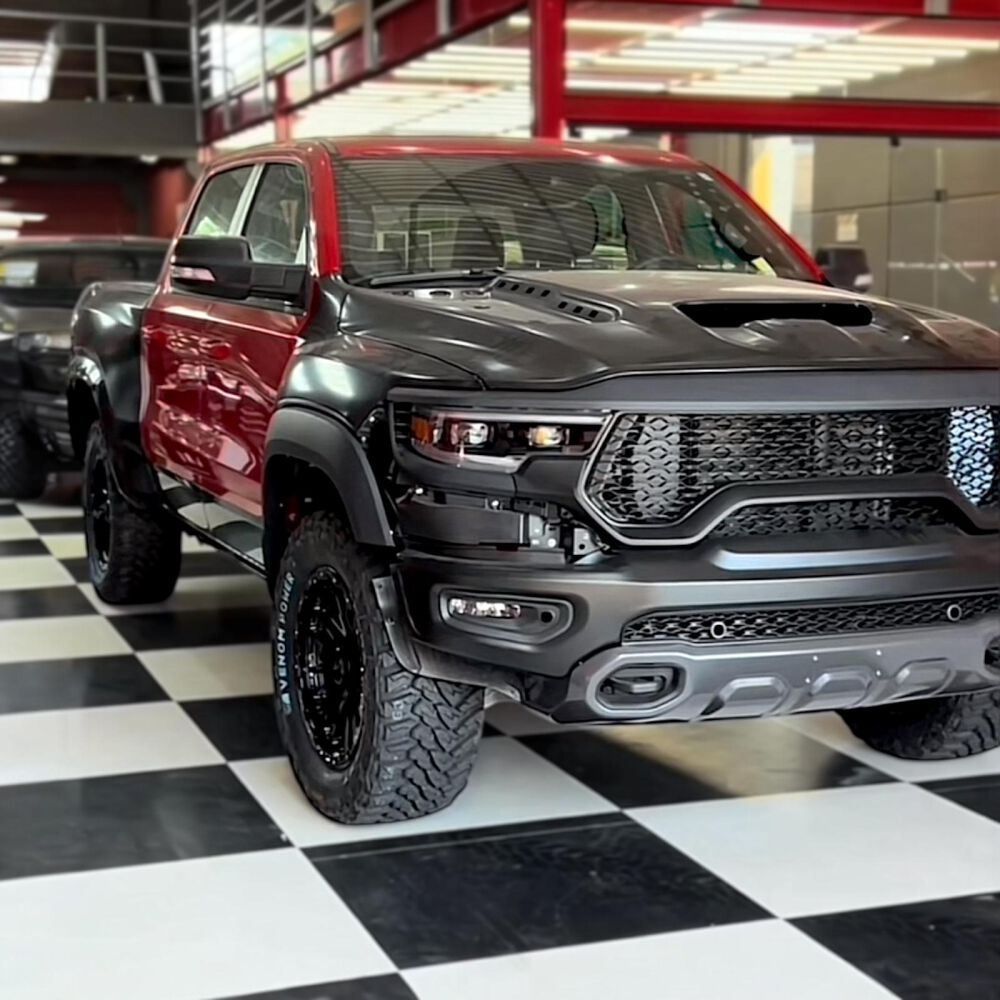 Konverteringskit + LED-belysning – TRX-stil (DODGE RAM 1500 2013–2018) - 18