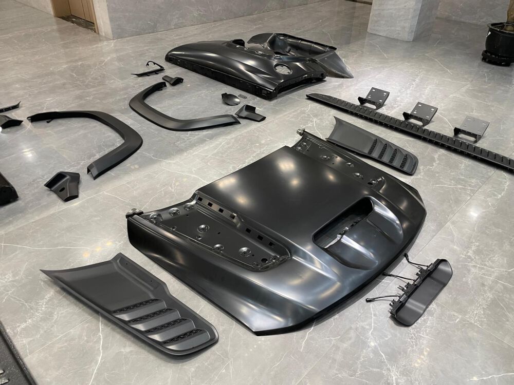 Konverteringskit + LED-belysning – TRX-stil (DODGE RAM 1500 2013–2018) - 6