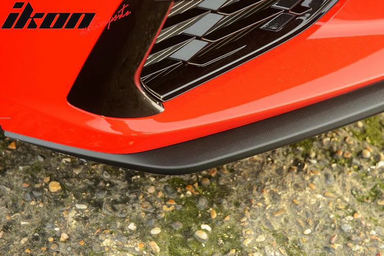 Z51 Textur Svart Frontläpp – Stötfångare (CHEVROLET CORVETTE C8 Stingray 2020–2024) - 3