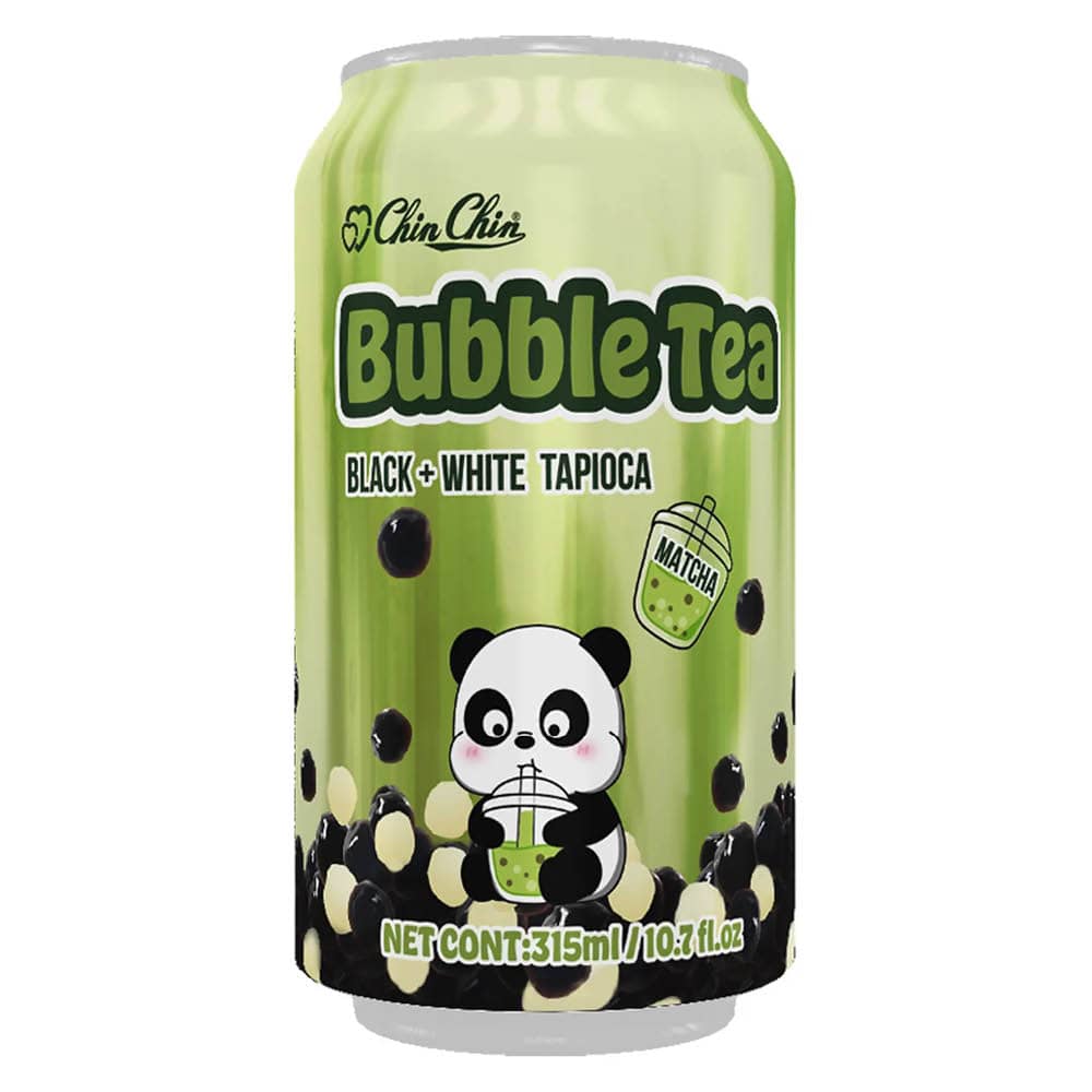 ChinChin Tapioka Matcha Bubble Tea (315 ml) - Tasty America- American ...