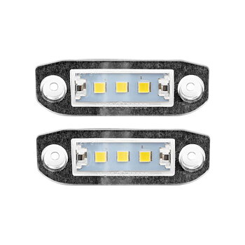 LED License plate light 6000K 1 pair Volvo