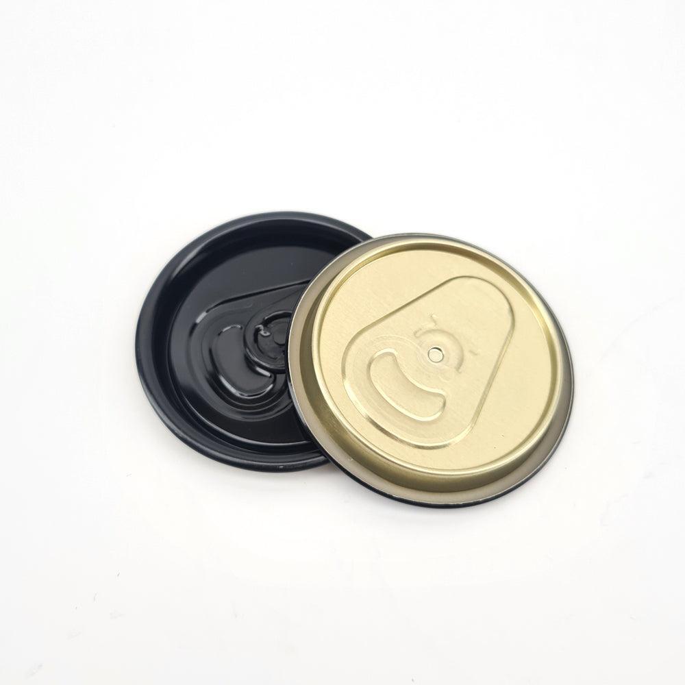 Black Can lids B64, 230 pcs - 2