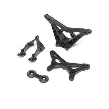 LOSI FR/RR Shock Tower Wing Stay: Mini-T 2.0, Mini-B