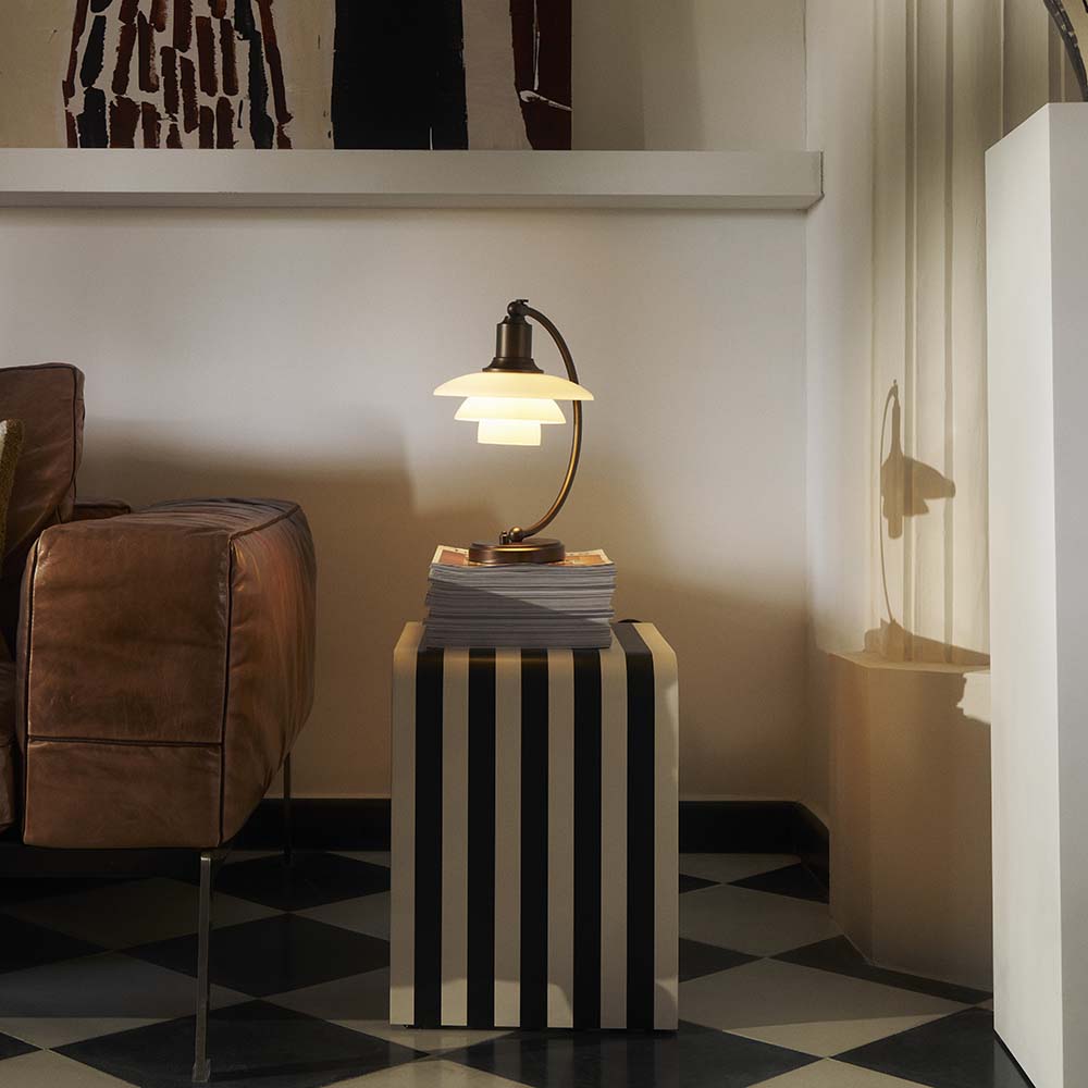 PH 2/2 Luna Bordslampa (Aged Brass) - Louis Poulsen - 4