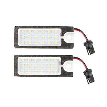 LED License plate light 5000K 1 pair Volvo
