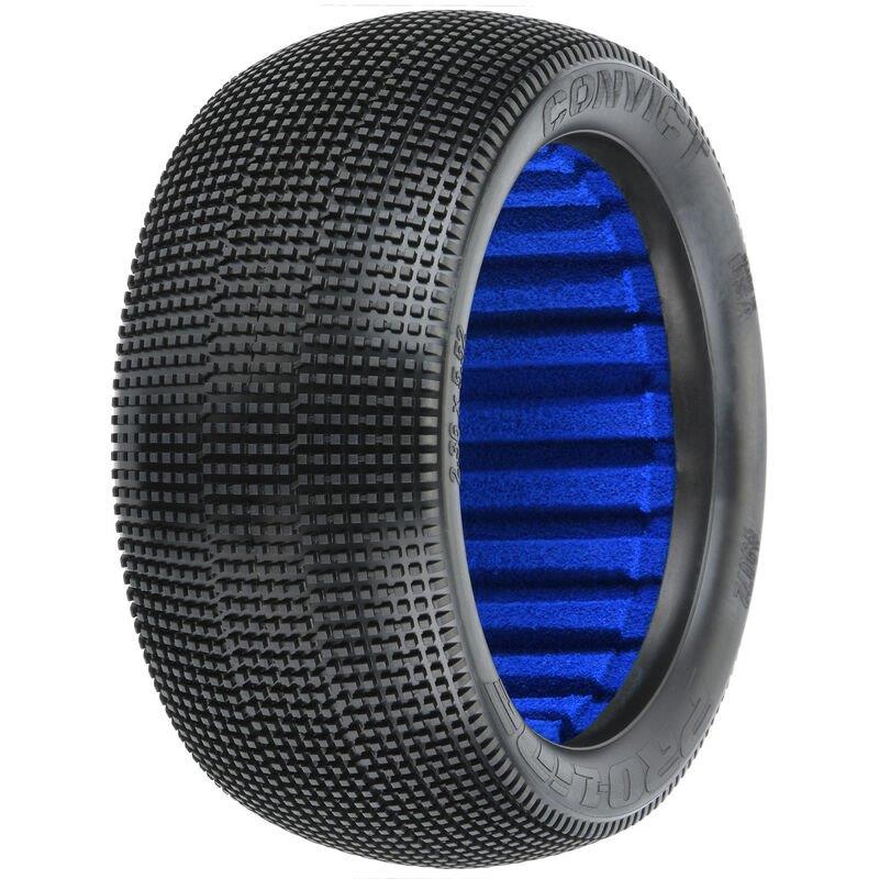 Proline 1/8 Convict M3 Front/Rear 4.0in Off-Road Truck Tires (2)