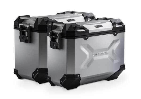 TRAX ADV aluminium case system. Suzuki V-Strom 1050DE