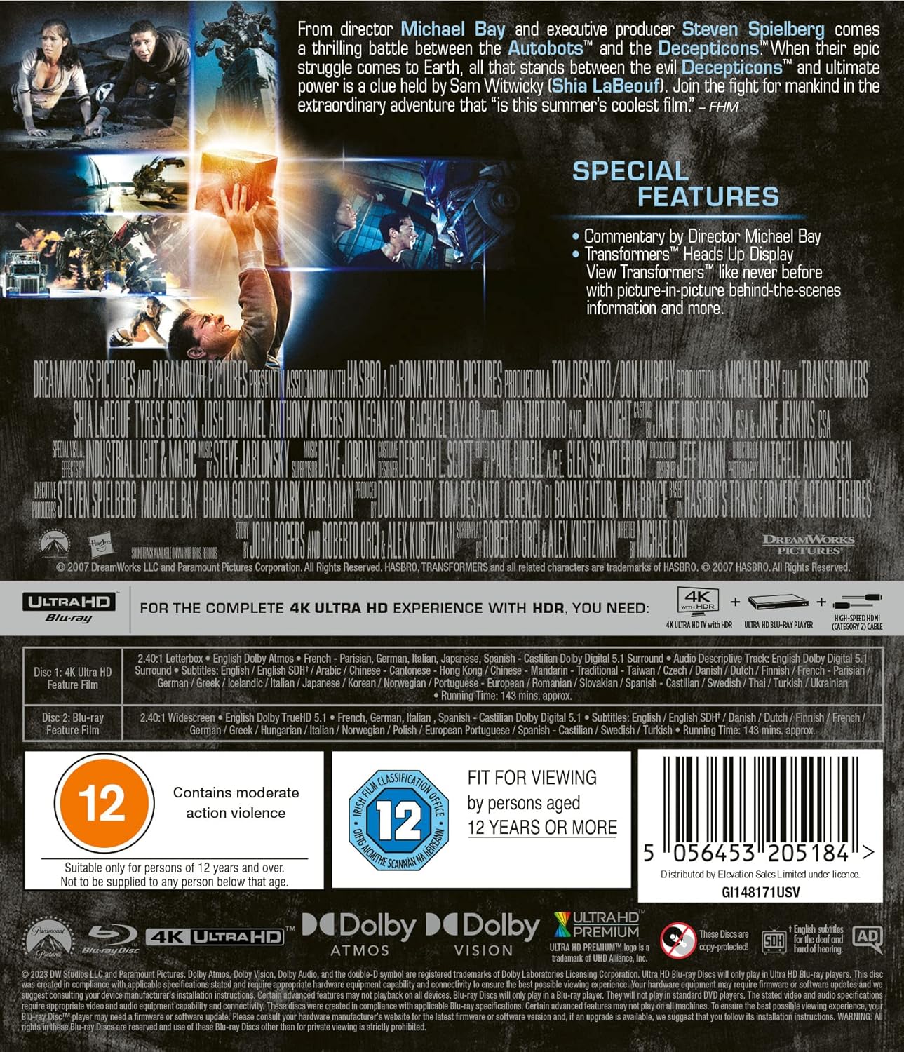 Transformers (4K Ultra HD + Blu-ray) - 2