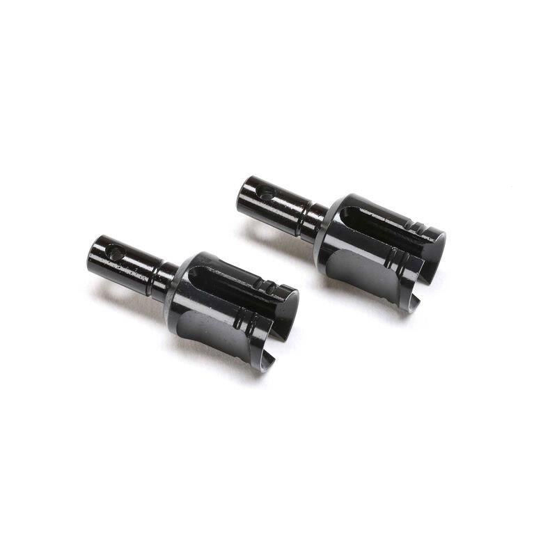 TLR Front Lightened Outdrive Set, +1 (2): 8X, 8XE 2.0