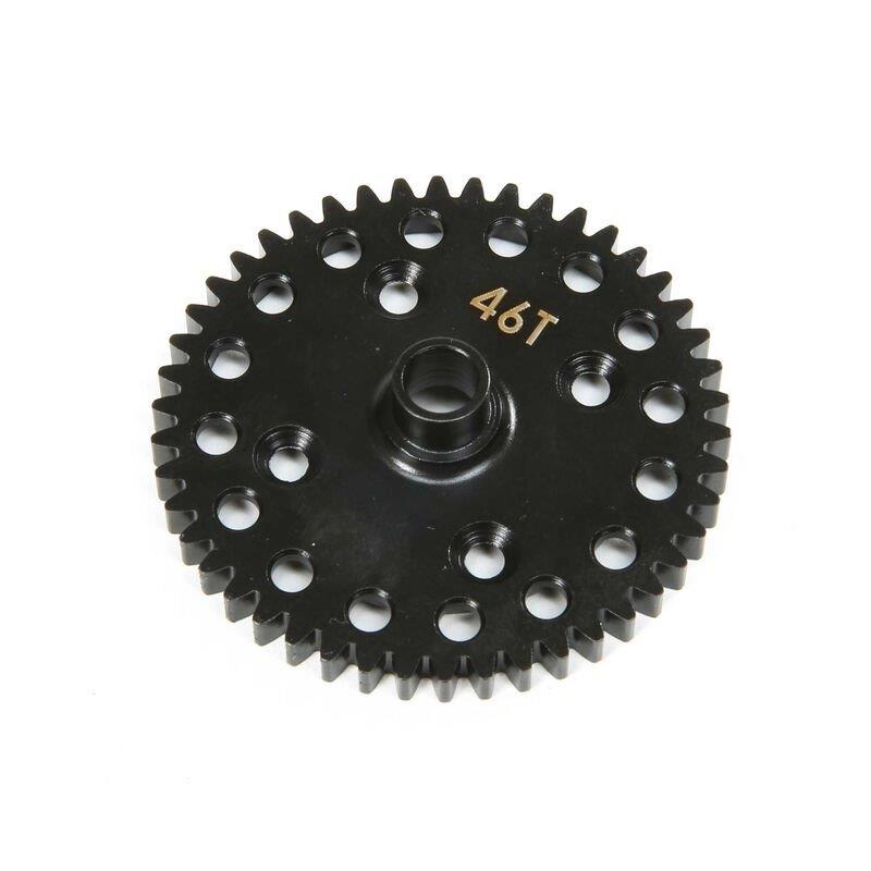 TLR Center Diff 46T Spur Gear Lightweight: 8X