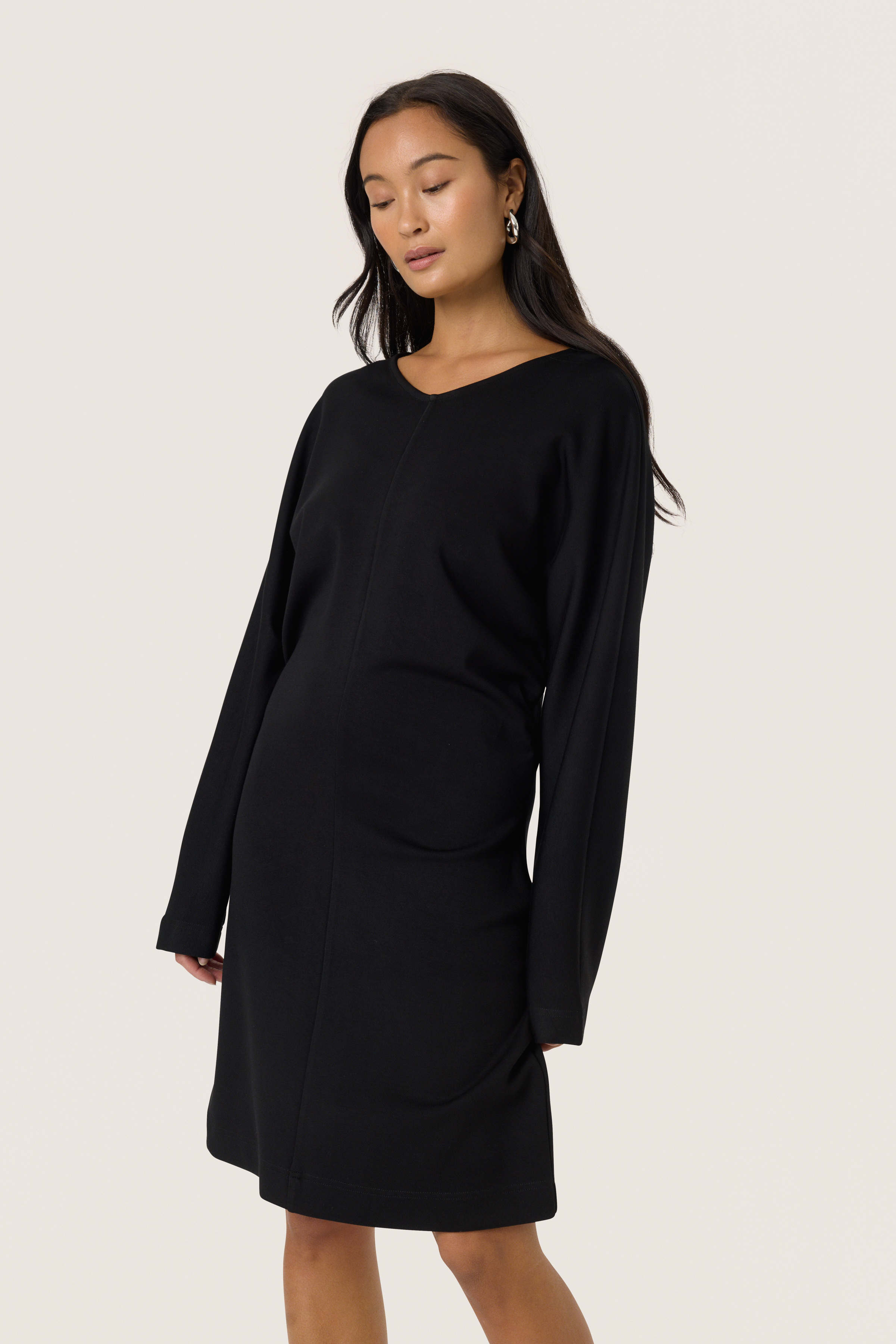 SLMarigold Bat Dress Black - 5