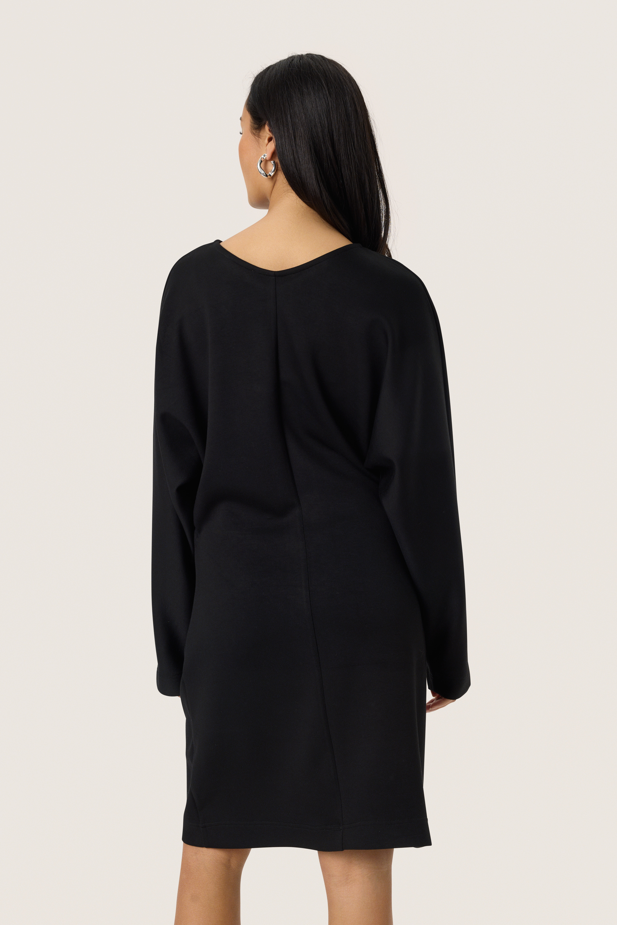 SLMarigold Bat Dress Black - 6
