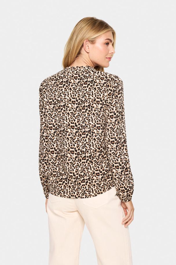 EdaSZ Blouse Black Reg Leo - 5