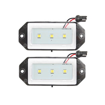 LED License plate light 6000K 1 pair Volvo