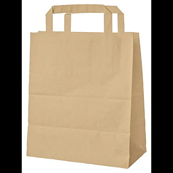 Papperskasse 13L (270x170x260mm brun 250st)