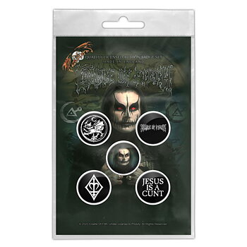 Cradle Of Filth Hammer Of The Witches Badge Pack