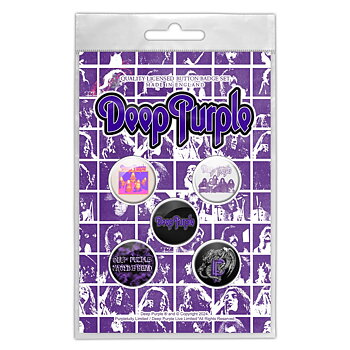 Deep Purple Logo Badge Pack