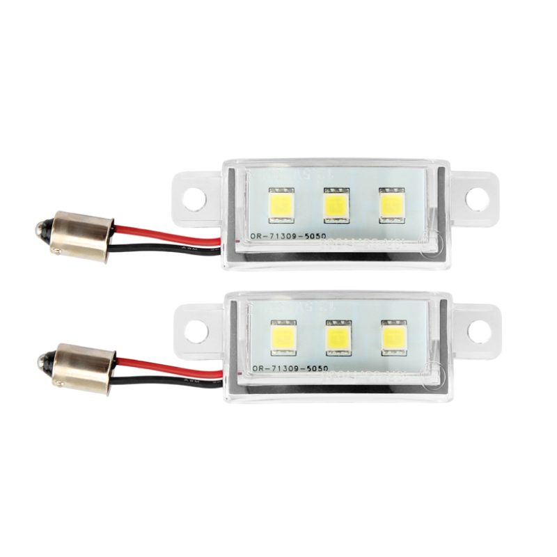 LED License plate light 6000K 1 pair Volvo