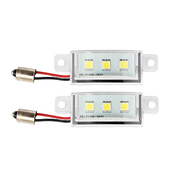 LED License plate light 6000K 1 pair Volvo