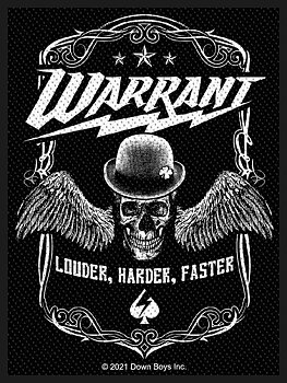 Warrant Louder Harder Faster Patch