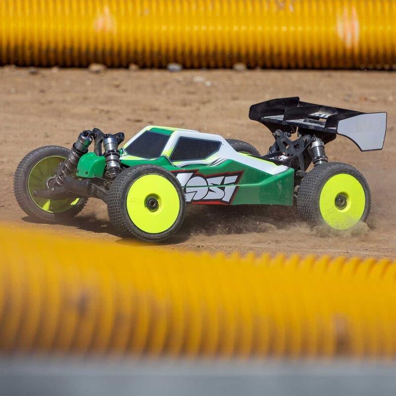 LOSI 1/8 8IGHT-XE 4S 4X4 RTR Brushless Race Buggy, Clear - 24