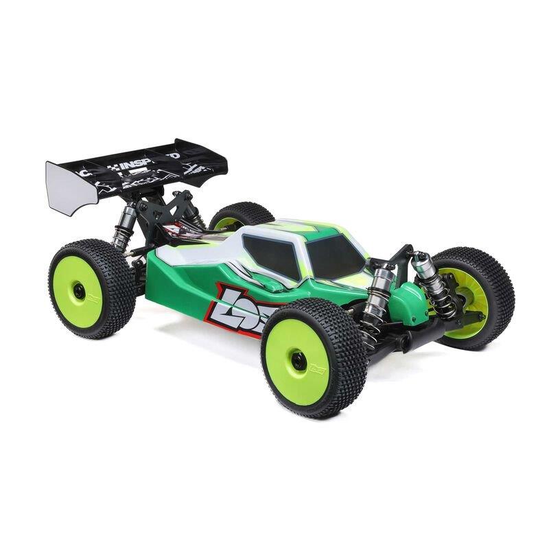 LOSI 1/8 8IGHT-XE 4S 4X4 RTR Brushless Race Buggy, Clear - 10