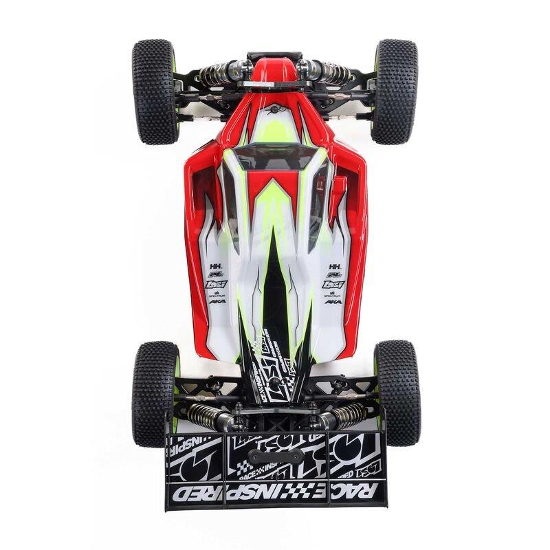 LOSI 1/8 8IGHT-XE 4S 4X4 RTR Brushless Race Buggy, Clear - 16