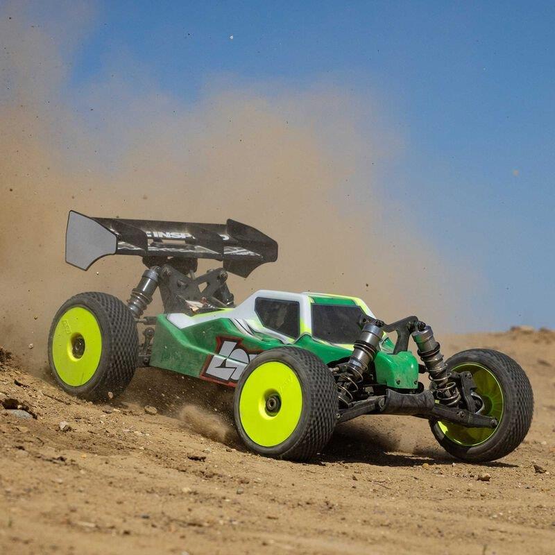 LOSI 1/8 8IGHT-XE 4S 4X4 RTR Brushless Race Buggy, Clear - 5