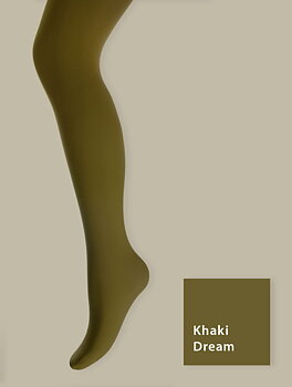 Du Milde strumpbyxor Khaki green