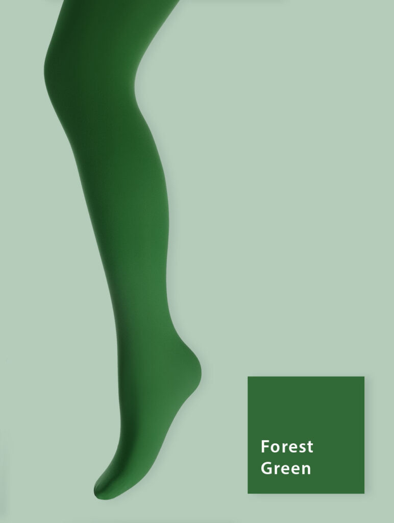 Du Milde strumpbyxor forest green