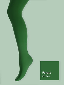 Du Milde strumpbyxor forest green
