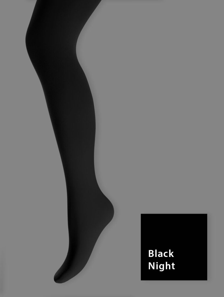 Du Milde strumpbyxor black night 