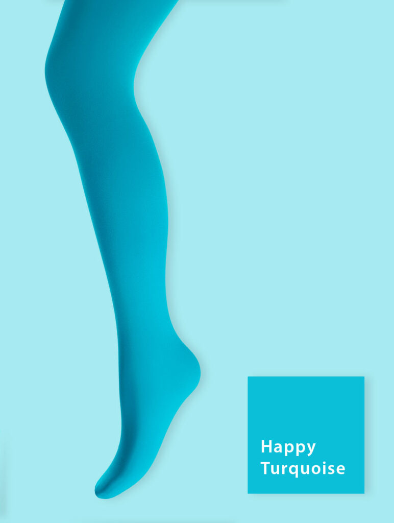 Du Milde tights parrot happy turquise 