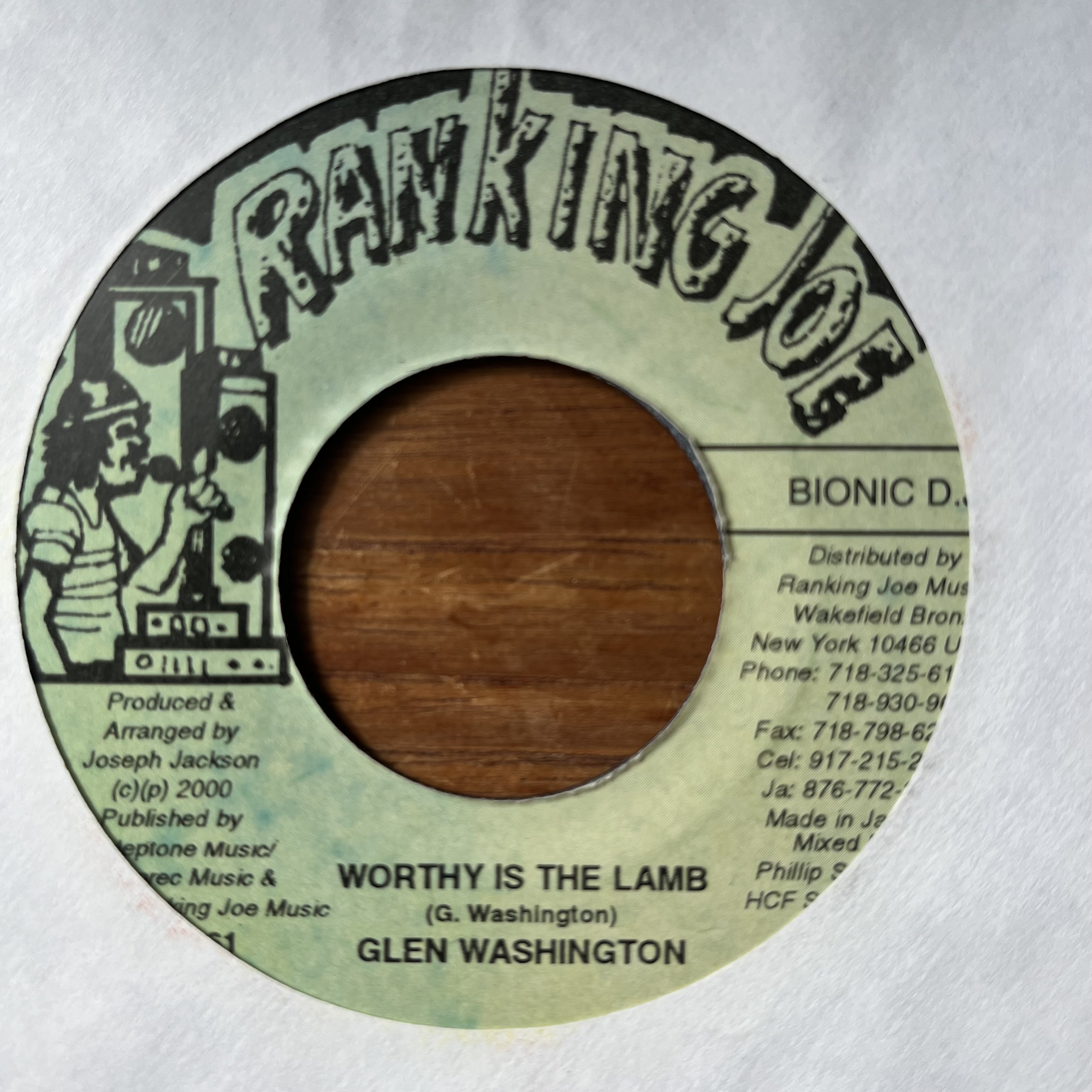 Glen Washington/Sly Dunbar O.D./Herbie & Owen Bassie – Worthy Is The Lamb/Love Me (A.K.A.) General Version