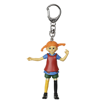 Nyckelring Pippi Figur 12cm 12st/fp
