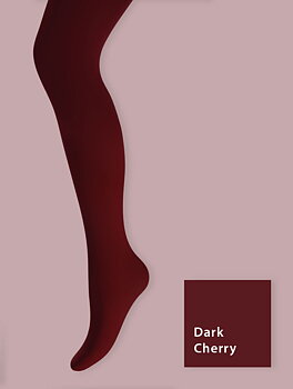 Du Milde strumpbyxor dark cherry